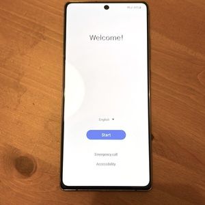 Samsung Note 20 with stylus had a year only used six months